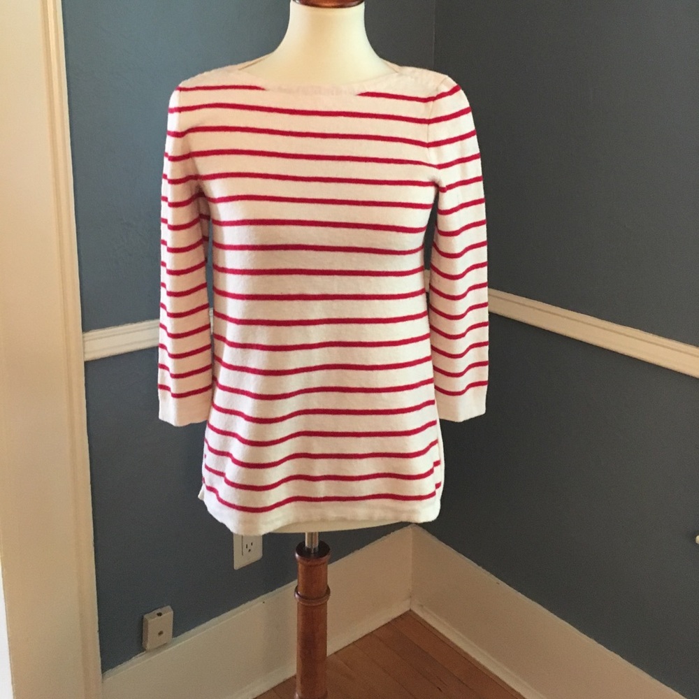 Madewell 7/8 Sleeve Boatneck Sweater