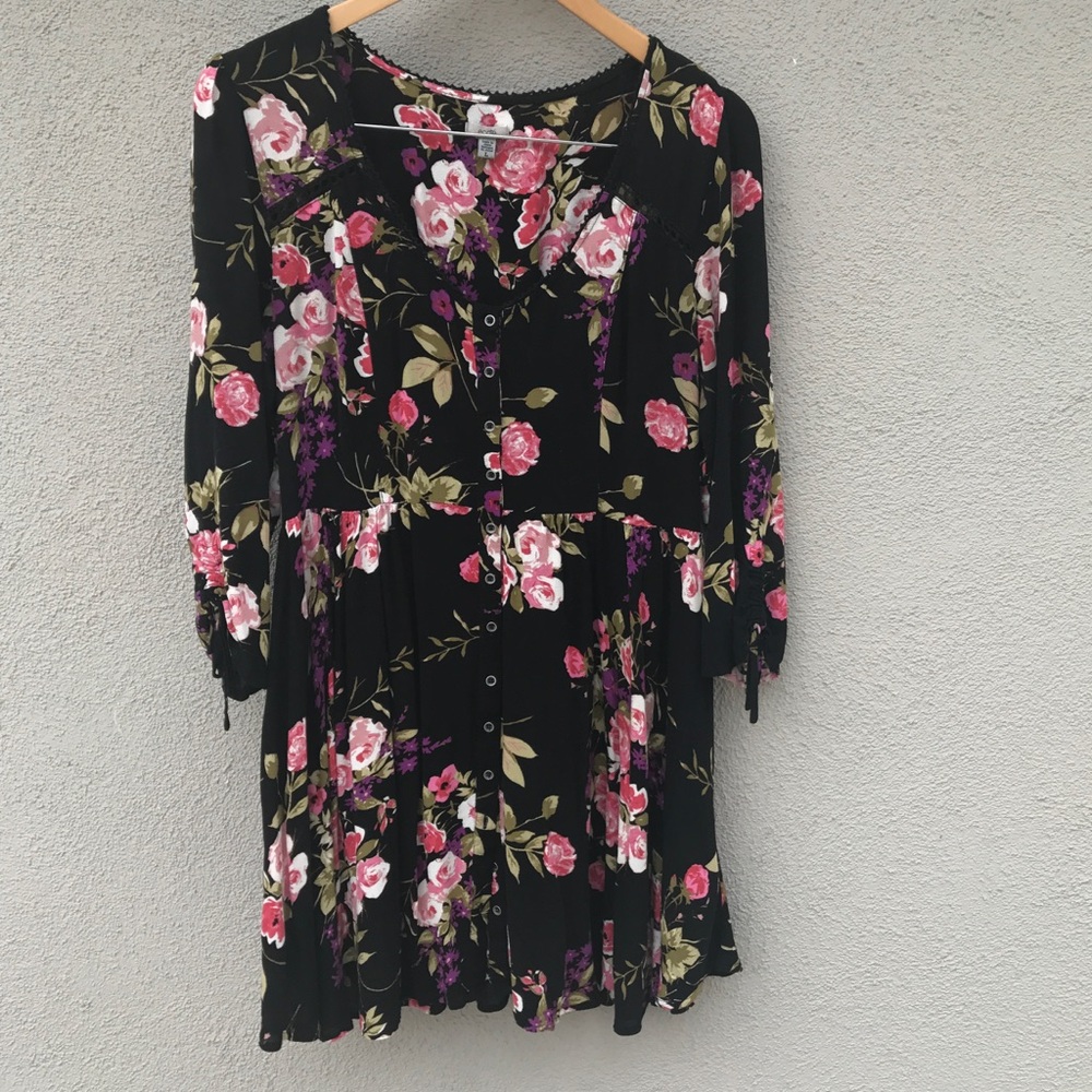 ✨ ECOTÉ FLORAL BABYDOLL DRESS ✨