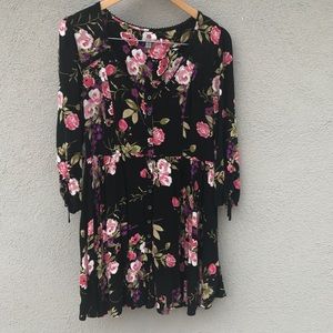 ✨ ECOTÉ FLORAL BABYDOLL DRESS ✨