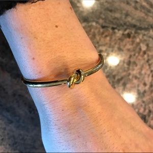 Kate Spade sailor's knot hinge bracelet