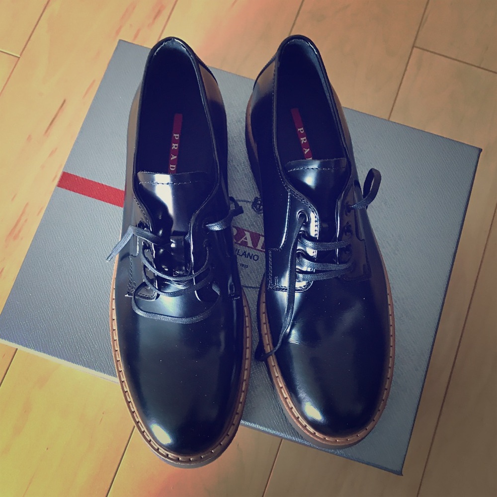 Prada Spazzolato Shoes