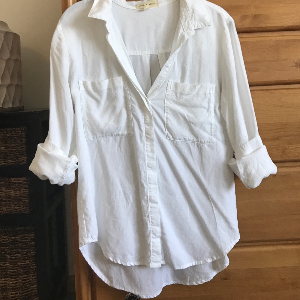 Cloth and stone shirt