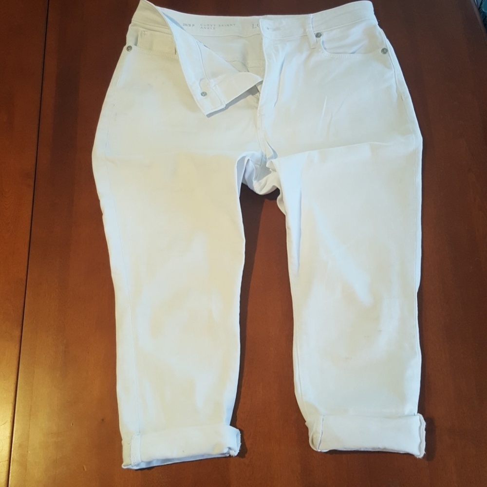 White skinny jeans. Make an offer.