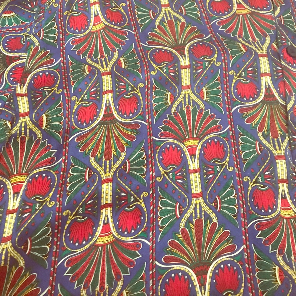 Vintage silk button down