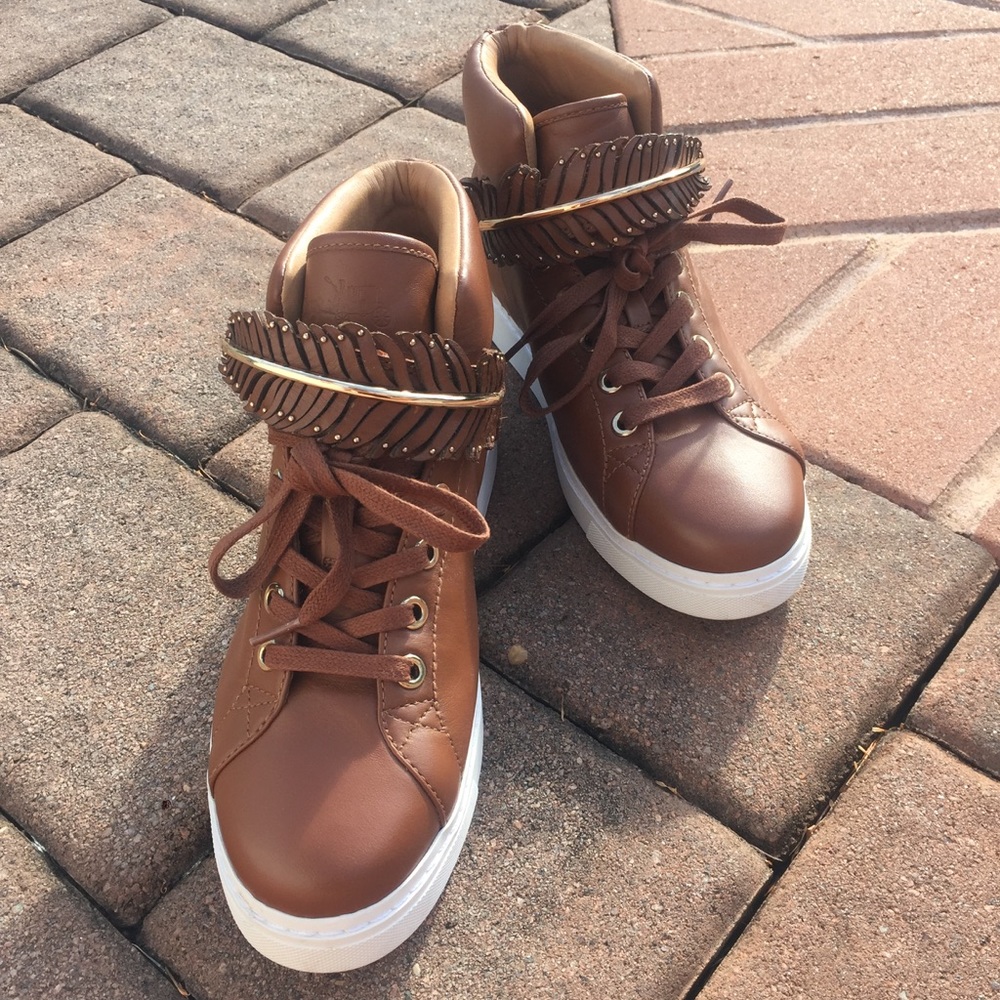 COACH Leather Sneakers