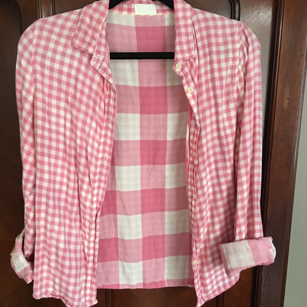 THESHIRT PINK REVERSIBLE FLANNEL