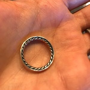Vintage David Yurman inside cable ring