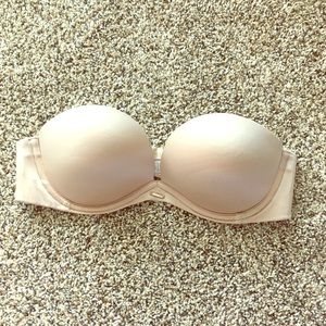 Strapless bra
