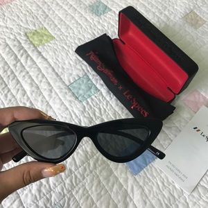 Le Specs x Adam Selman Lolita in Black