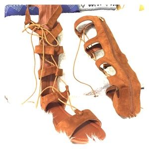 Lane Bryant strappy gladiator sandals