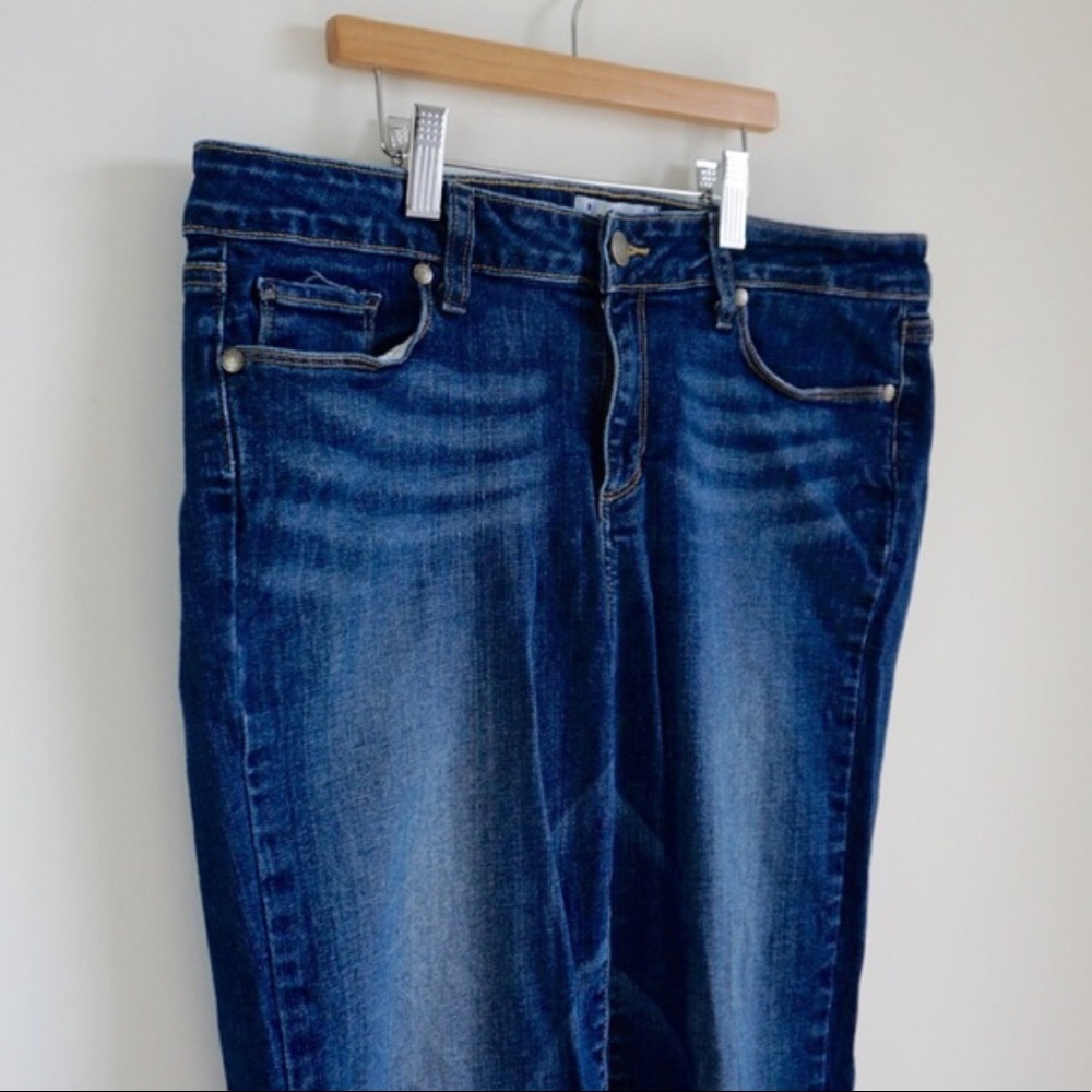 Paige cropped skinny premium denim