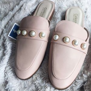 Catherine Malandrino Pearl Mules
