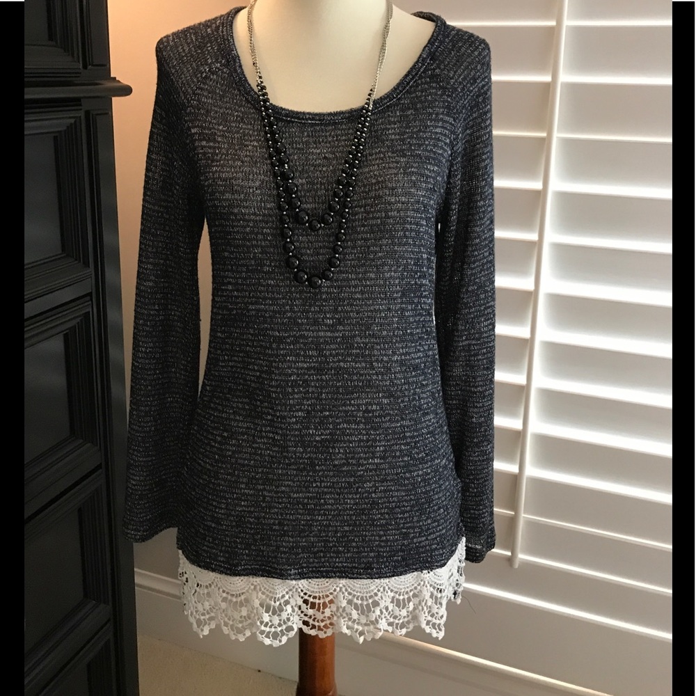 Navy Sweater