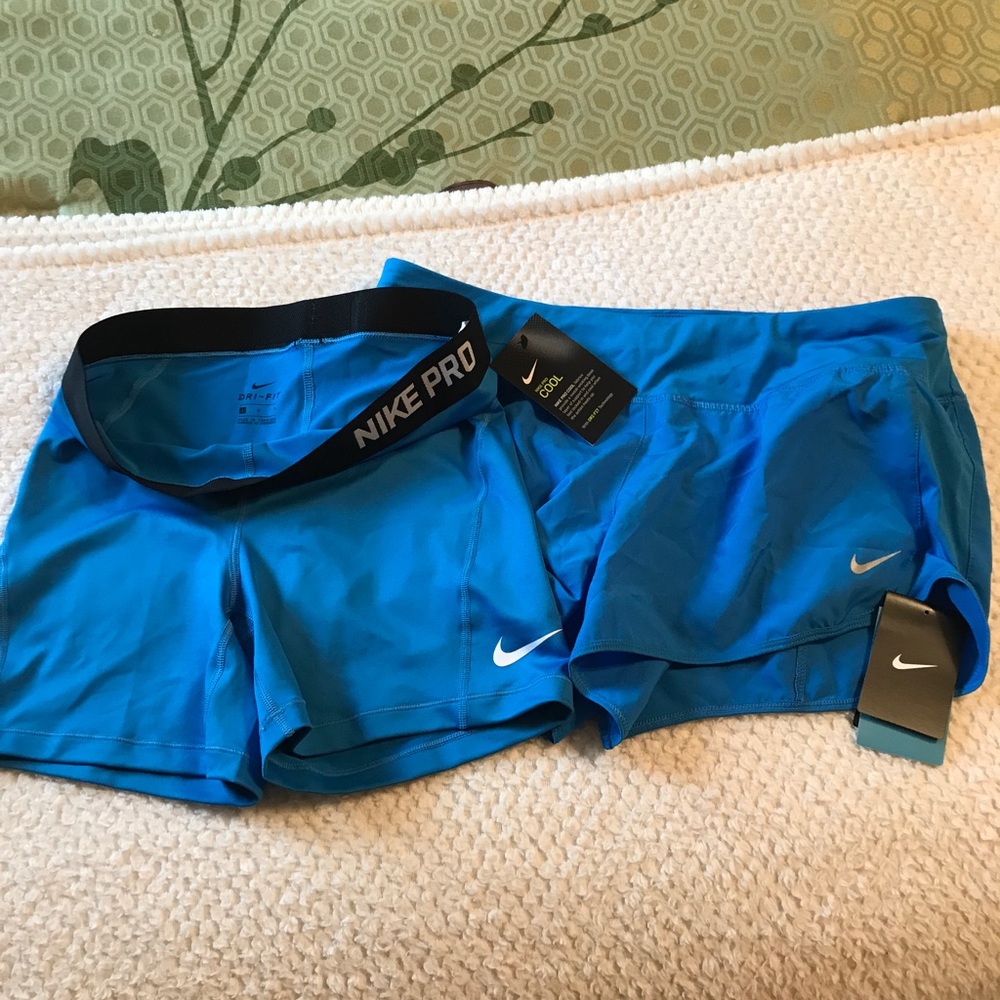 Two Pair of Nike Dri Fit Shorts