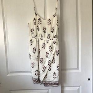 Madewell silk sandstar dress in vinefloral