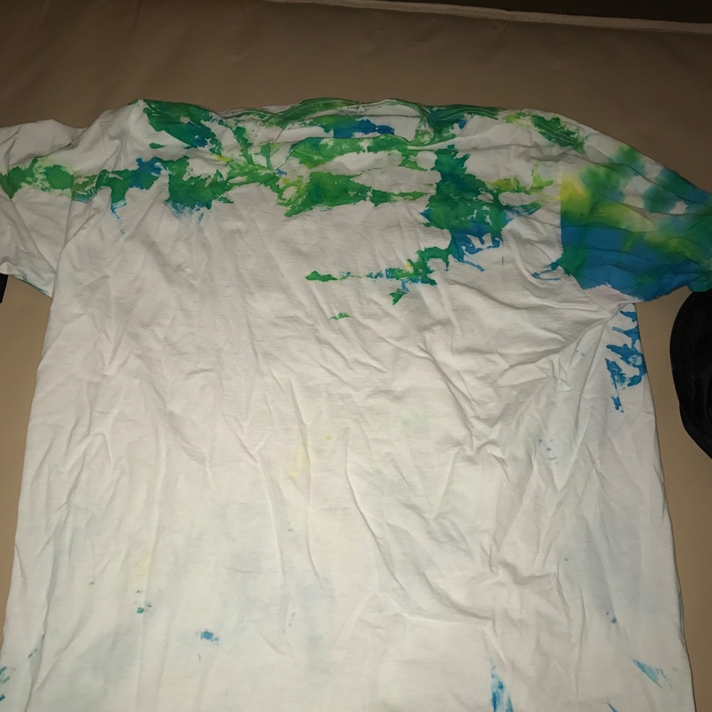 Tie dyed tshirt plus size