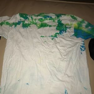 Tie dyed tshirt plus size