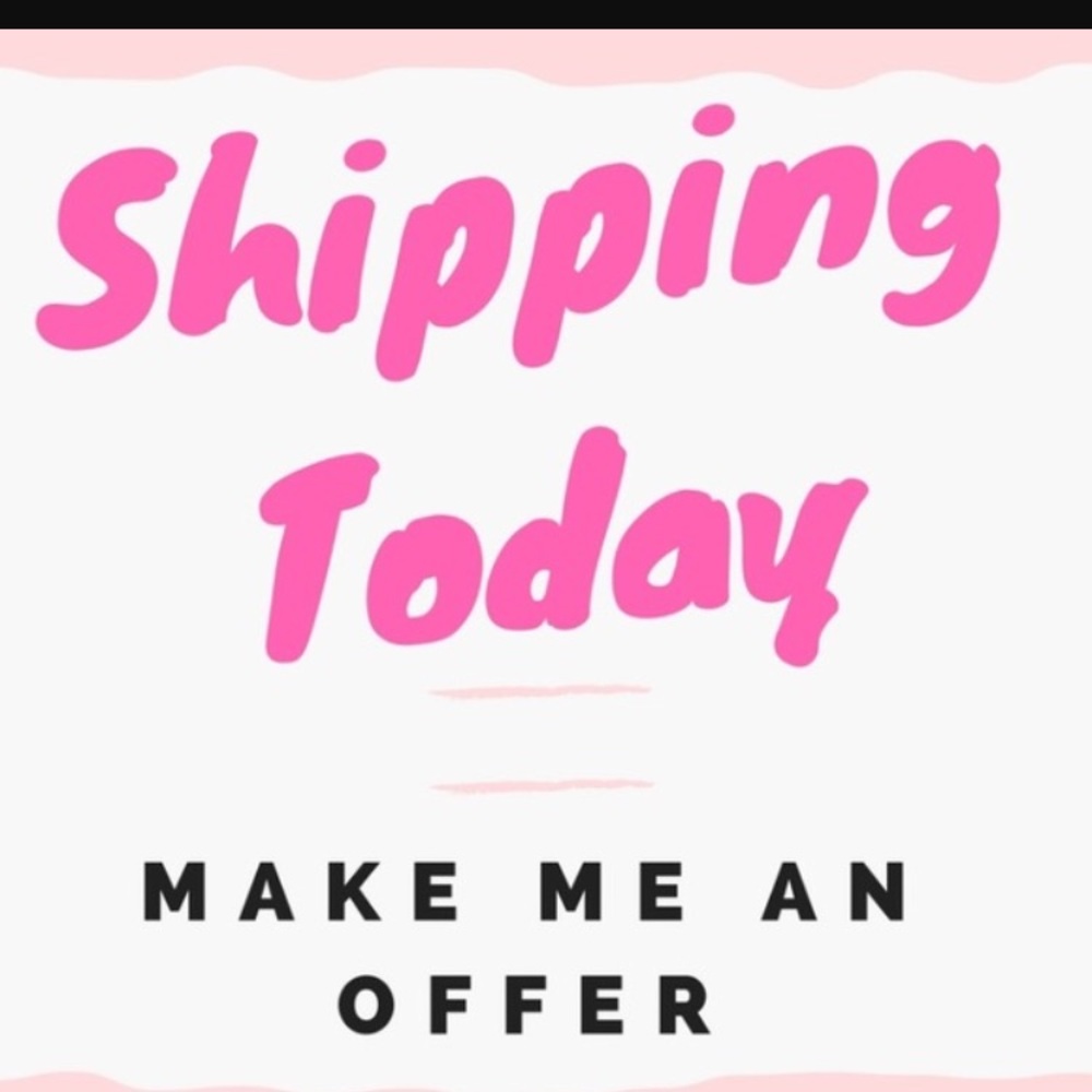 Shipping today! Accepting all reasonable offers!