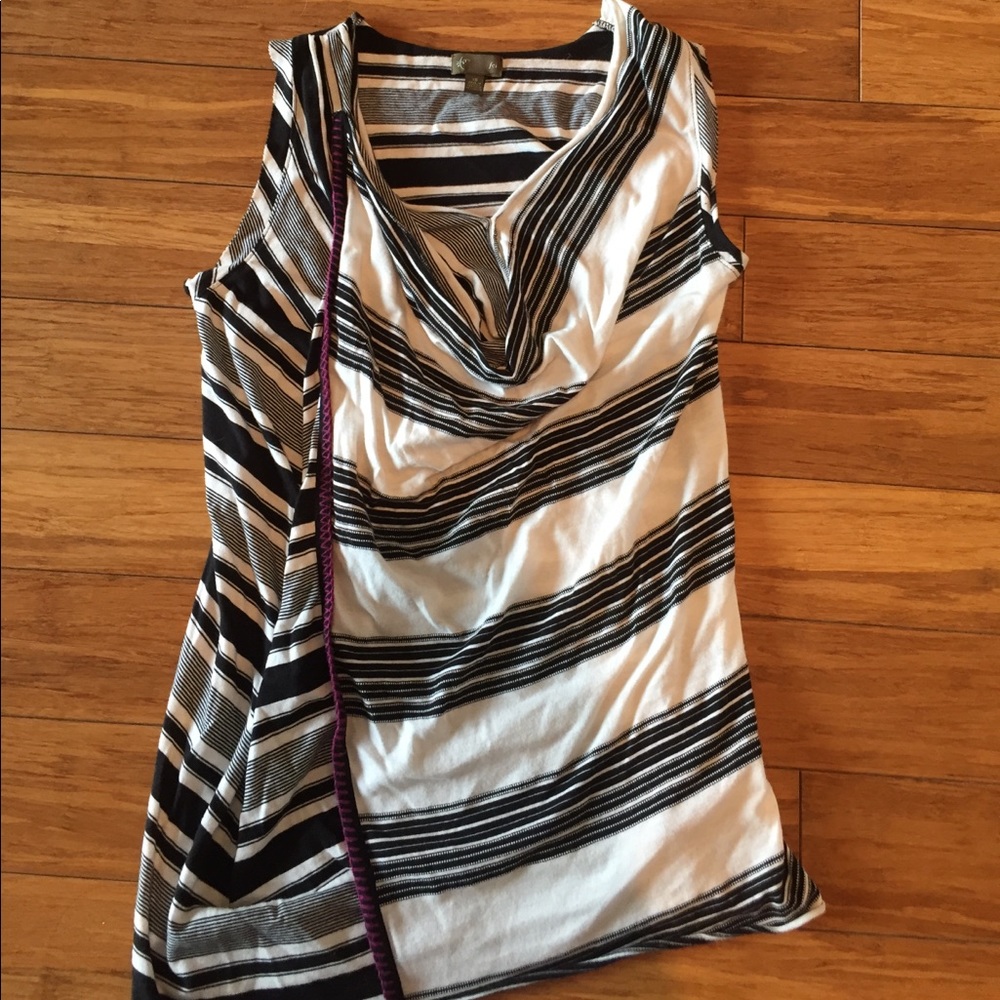 Asymmetrical Anthropologie tank