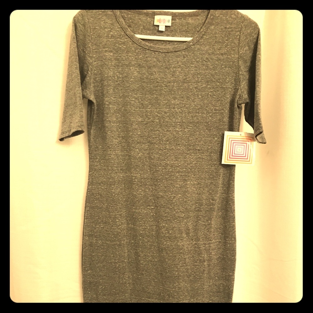 Lularoe Julia, gray, small, NWT