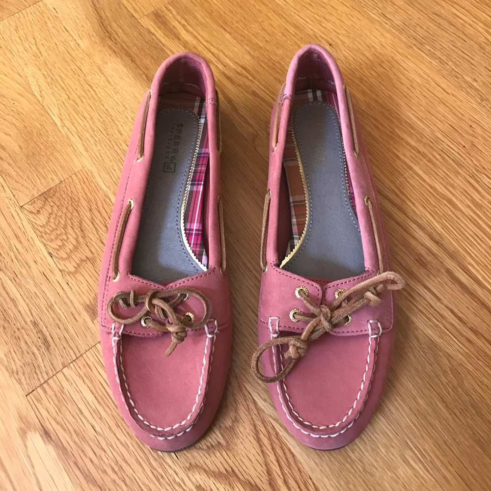 Sperry Topsiders Pink Loafer 8M