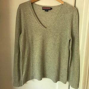 Vineyard Vines 100% Cashmere V Neck Sweater