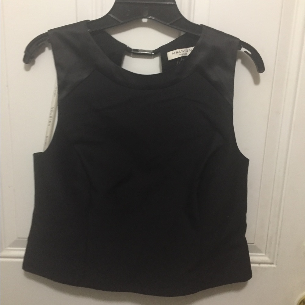 #5 Halston Heritage Lined evening vest. Sz 12 (NWOT)