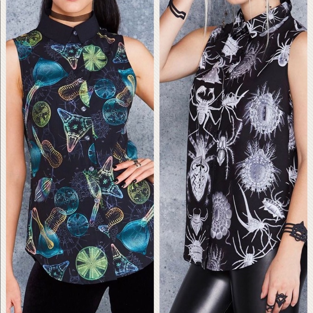 ISO creepy crawly & microbes business shirt