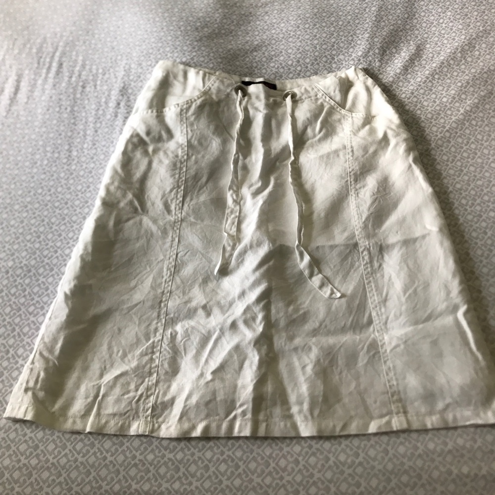Linen skirt