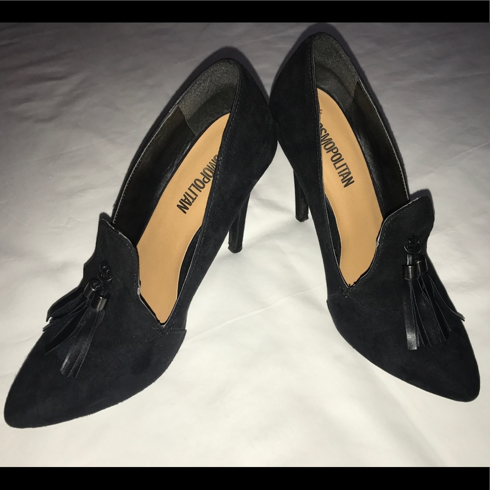 Black Tassel Loafer Pumps {$20 ALL SHOES}