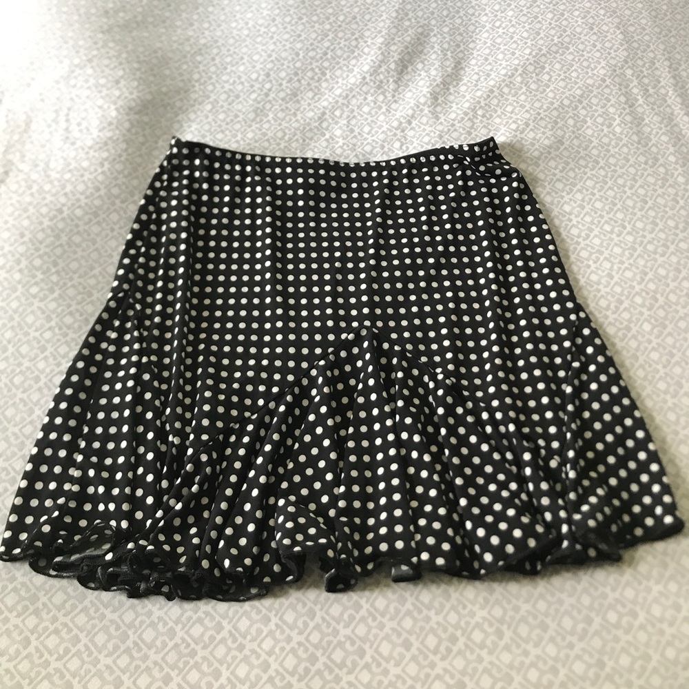 Polka dot skirt