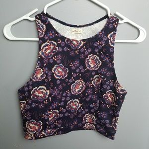 Floral Cropped Tank