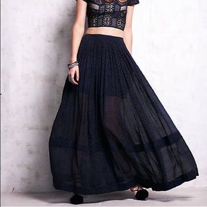 Free People Lola Maxi Skirt.