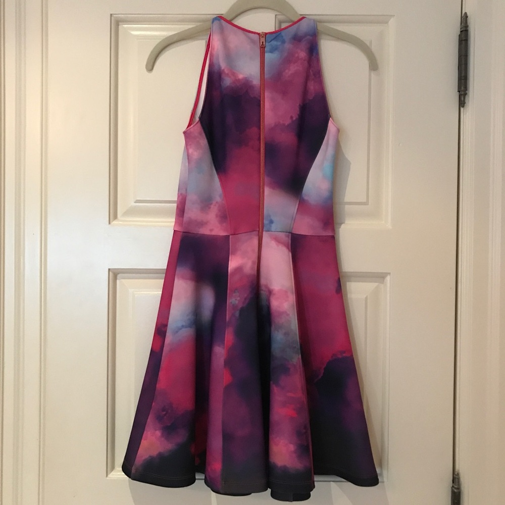 Ted Baker Multi Colored Skater Dress - Picture 2 of 4
