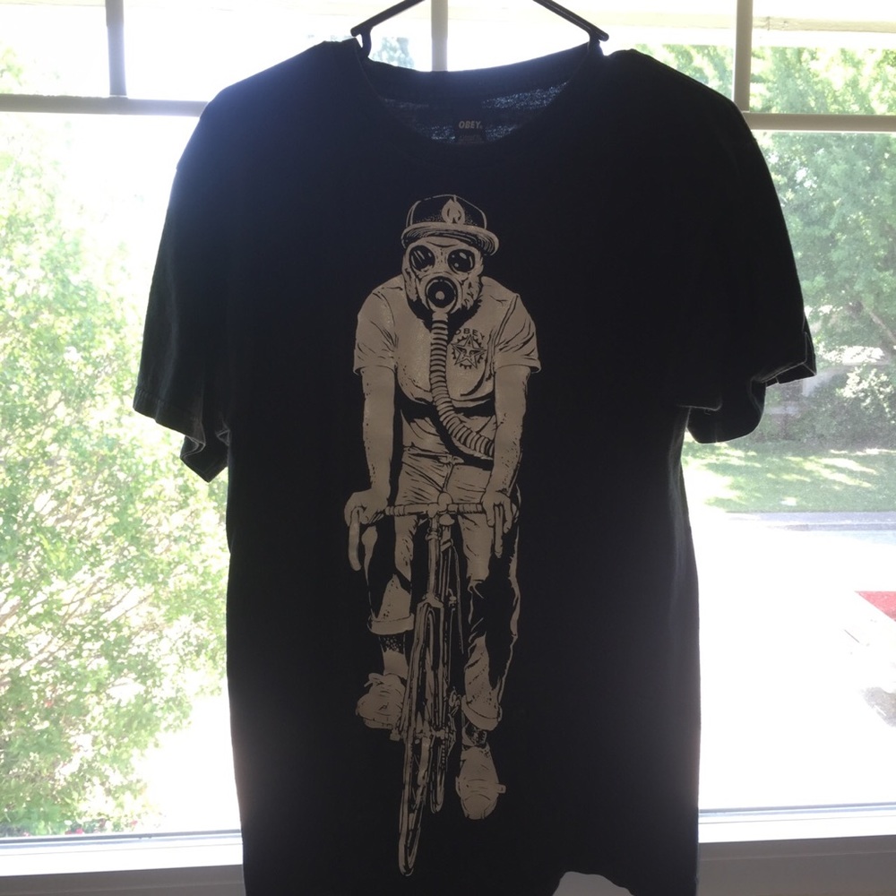 Obey biker shirt