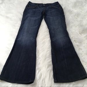 7 FOR ALL MANKIND "A" POCKET LOW RISE FLARE Size29