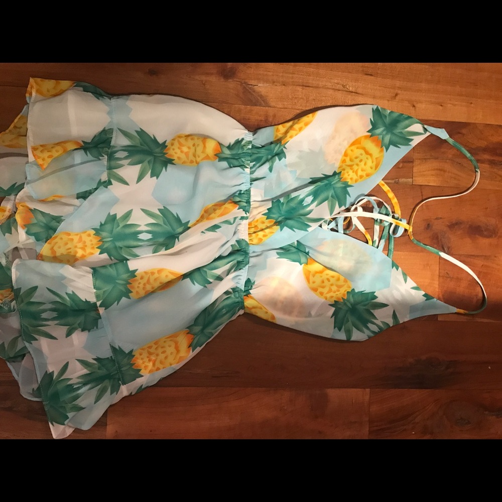 Pineapple romper
