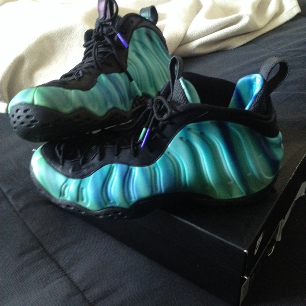 Nike Air Foamposites " Northern Lights "