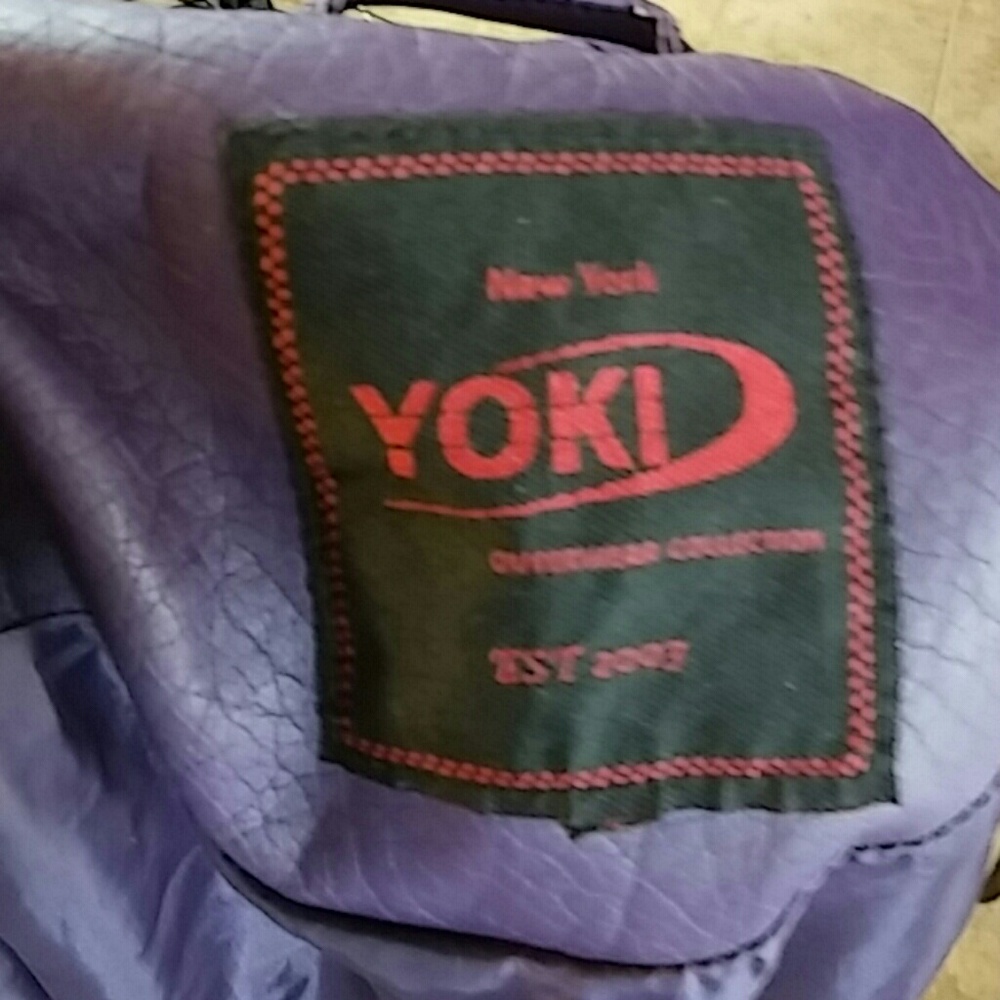 Yoki New York Purple Coat M New with Tags#T5 - Picture 6 of 7