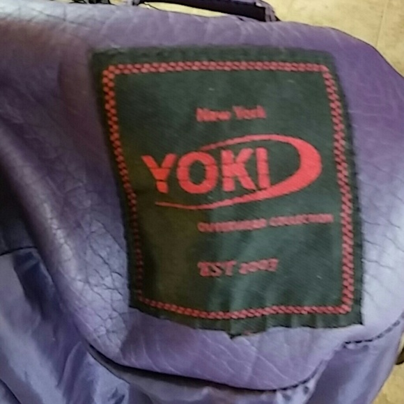 Yoki New York Purple Coat M New with Tags#T5 - Picture 6 of 7