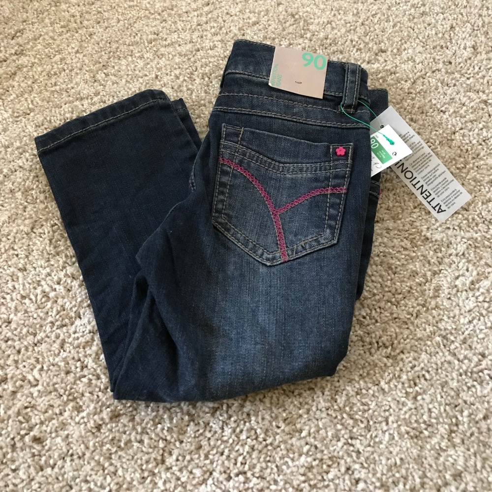 United Colors of Benetton Jeans in distressed blue