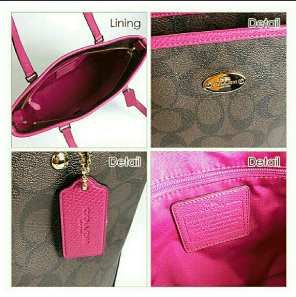 NWT Coach tote and matching wallet. - Picture 5 of 6