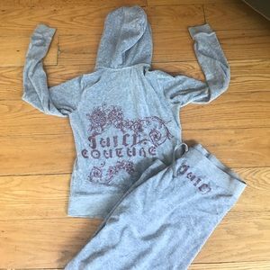 Authentic Valor Juicy Couture Track Suit