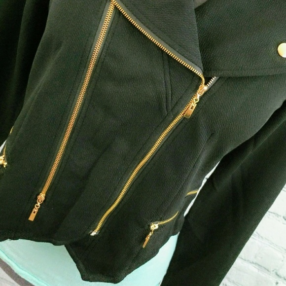 ❕LAST ONE🍃 Black Moto Jacket - Picture 5 of 6