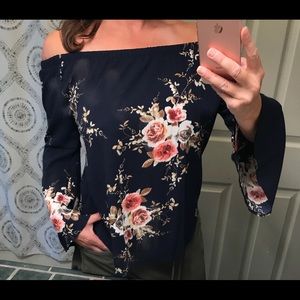 Off the shoulder top