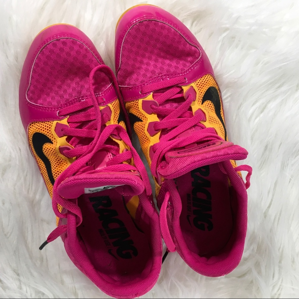Nike Womens Zoom Rival Md7 R‑berry/fnk Foil US 8.5