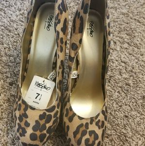 Mossimo Leopard Heels