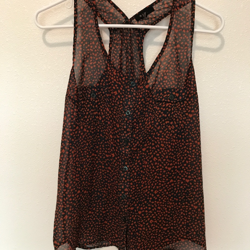 Tank top blouse