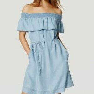 NWT LOFT chambray dress!