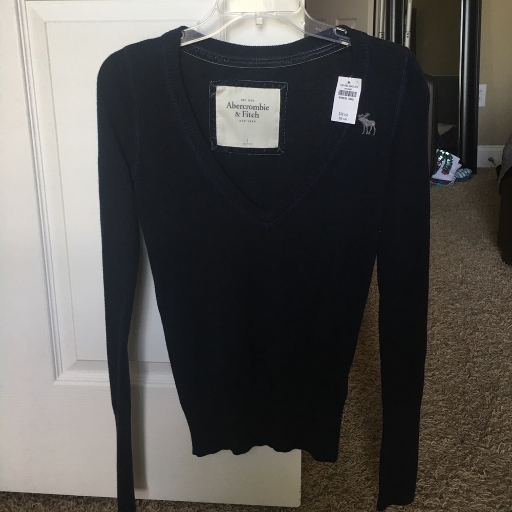 NWT Abercrombie & fitch V neck sweater